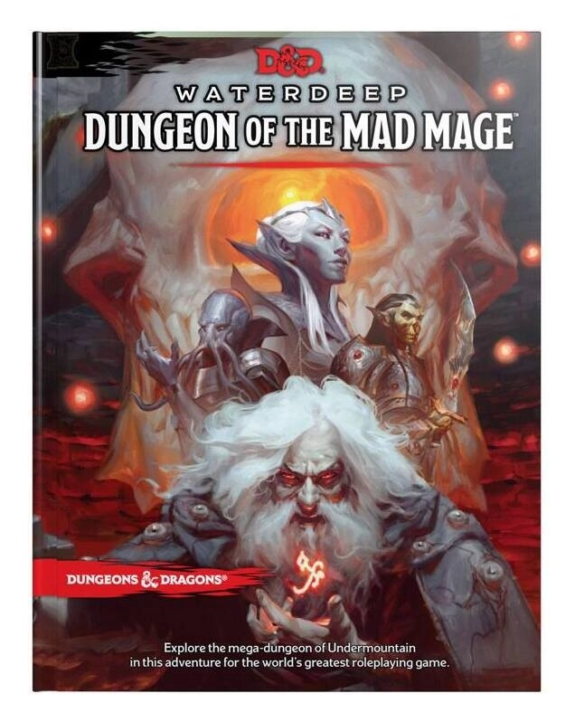 D&D RPG - Dungeon of the Mad Mage RPG Book - EN