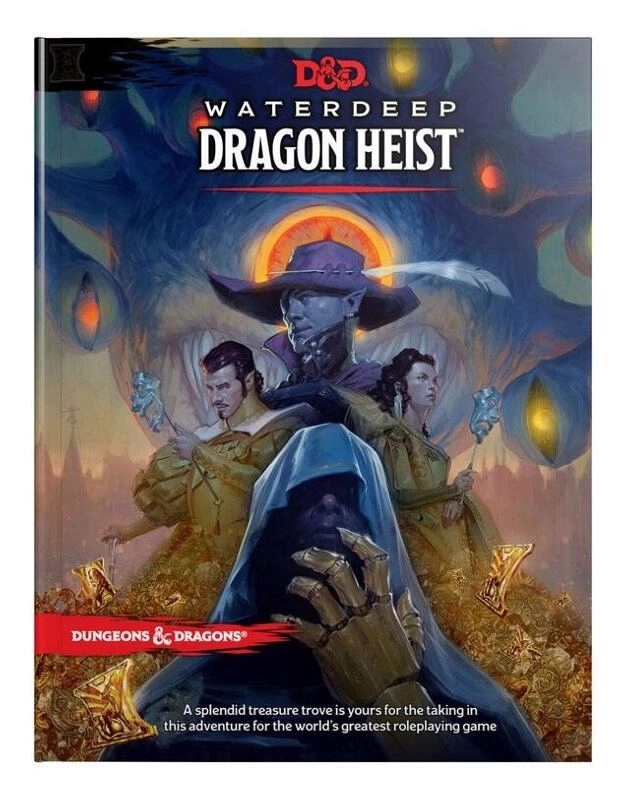 D&D - Waterdeep Dragon Heist Book - EN