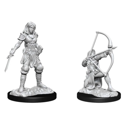 Pathfinder Deep Cuts: Human Fighter Female (2 Units) - EN