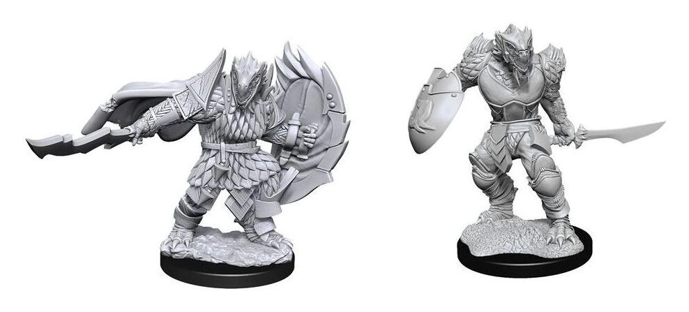 D&D Nolzur's Marvelous Miniatures: Dragonborn Fighter Male (2 Units) - EN