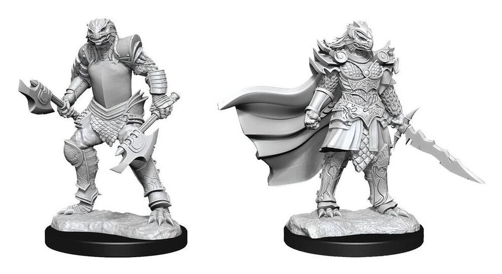 D&D Nolzur's Marvelous Miniatures: Dragonborn Fighter Female (2 Units) - EN