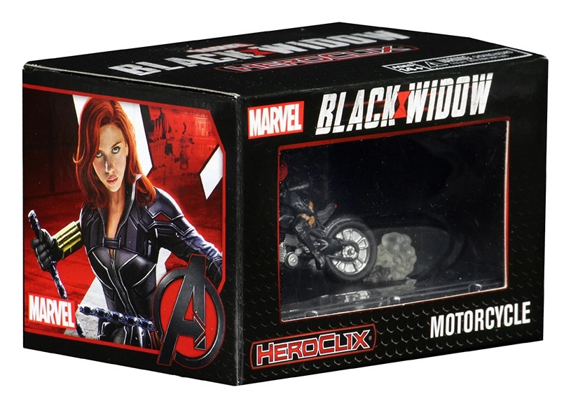 Marvel HeroClix: Black Widow Movie - Black Widow with Motorcycle - EN