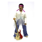 Jimi Hendrix Actionfigur Woodstock Flocked 20 cm