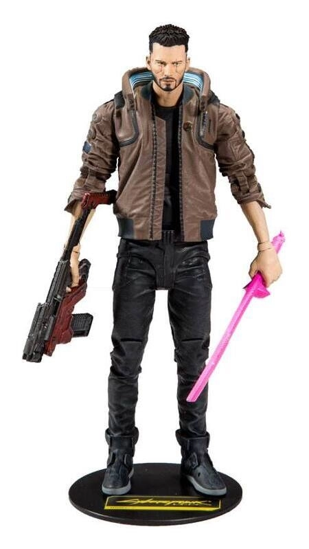 Cyberpunk 2077 Actionfigur Male V 18 cm