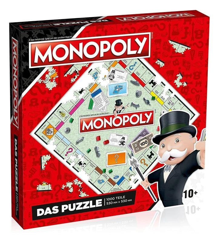 Puzzle: Monopoly No. 9 - Original Monopoly Brett (Deutschland Version)