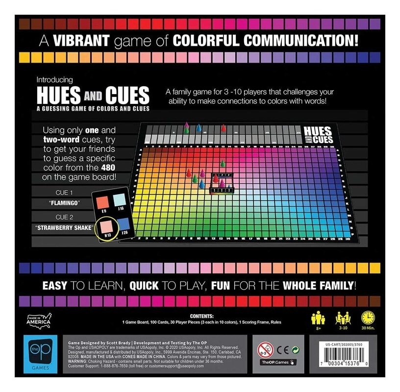 Hues and Cues Reprint - EN