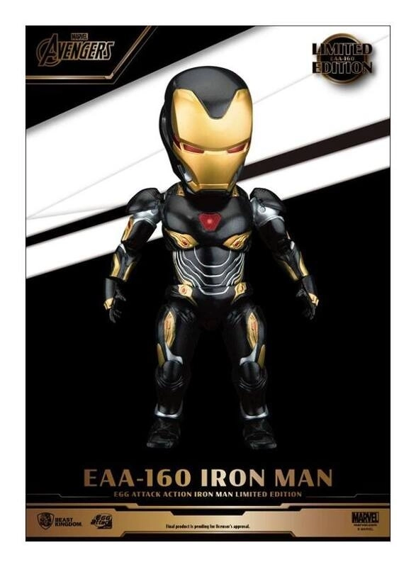 Avengers Infinity War Egg Attack Actionfigur Iron Man Mark 50 Limited Edition 16 cm