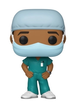 Funko POP! Heroes: Front Line Worker- Male #2 Vinyl Fígure 10cm