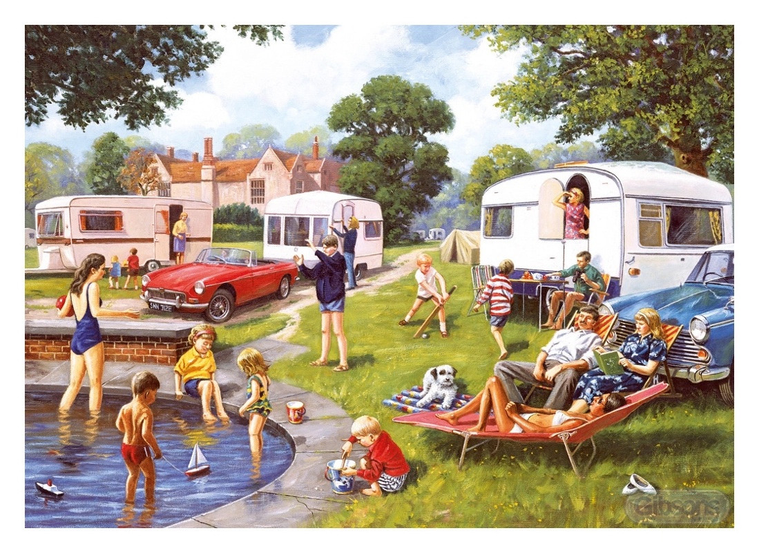 Caravan Outing (2x 500 Teile)