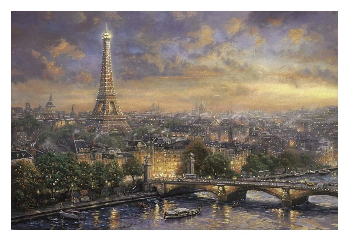 Thomas Kinkade - Paris, Stadt der Liebe