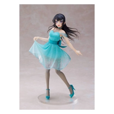 Rascal Does Not Dream of Bunny Girl Senpai Coreful PVC Statue Mai Sakurajima Clear Dress Ver. 20 cm