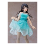 Rascal Does Not Dream of Bunny Girl Senpai Coreful PVC Statue Mai Sakurajima Clear Dress Ver. 20 cm