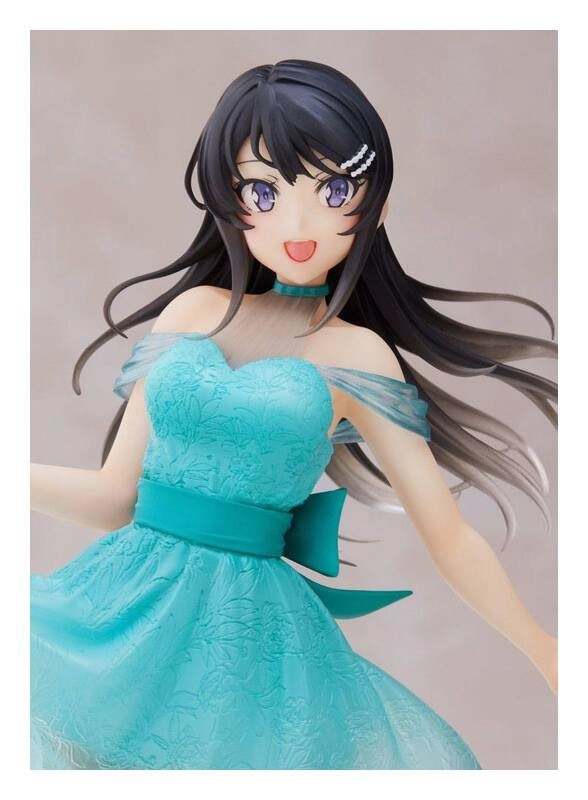 Rascal Does Not Dream of Bunny Girl Senpai Coreful PVC Statue Mai Sakurajima Clear Dress Ver. 20 cm