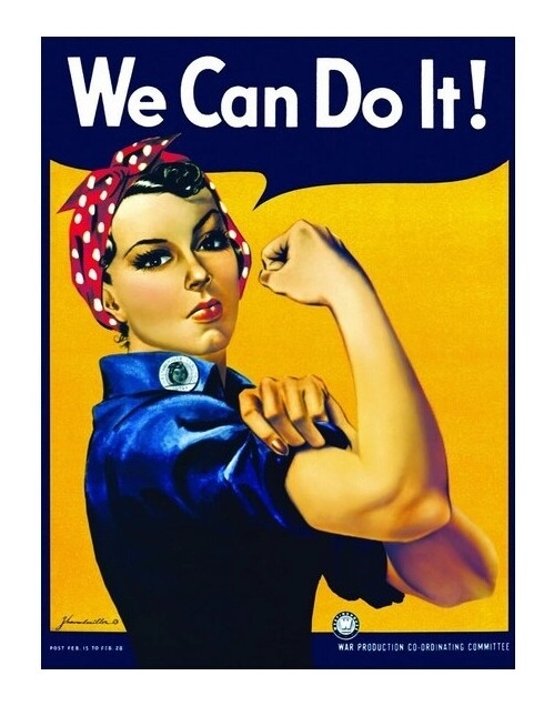 Rosie the Riveter: We Can Do It!