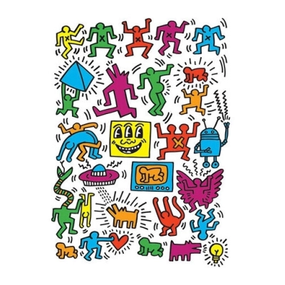 Keith Haring Collage