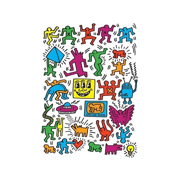 Keith Haring Collage