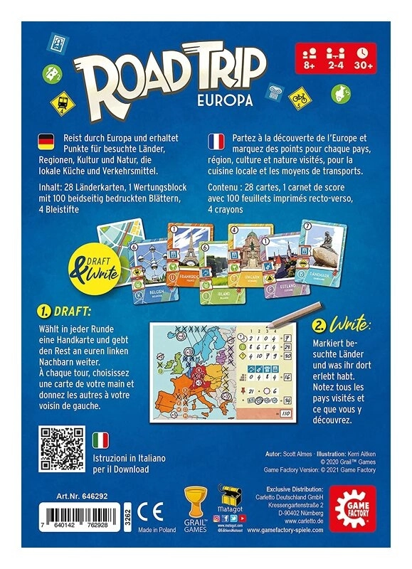 Road Trip Europa - DE/FR