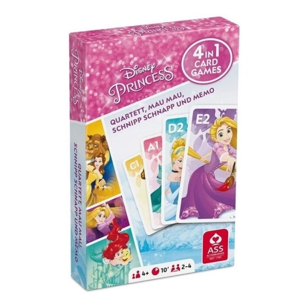 Disney Prinzessin - Quartett 4 in 1