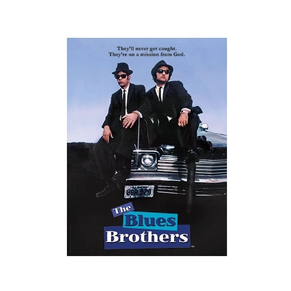 Filmposter Puzzle: Blues Brother