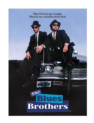 Filmposter Puzzle: Blues Brother