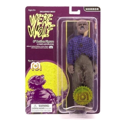 Mego Horror Actionfigur Werewolf (Flocked) 20 cm