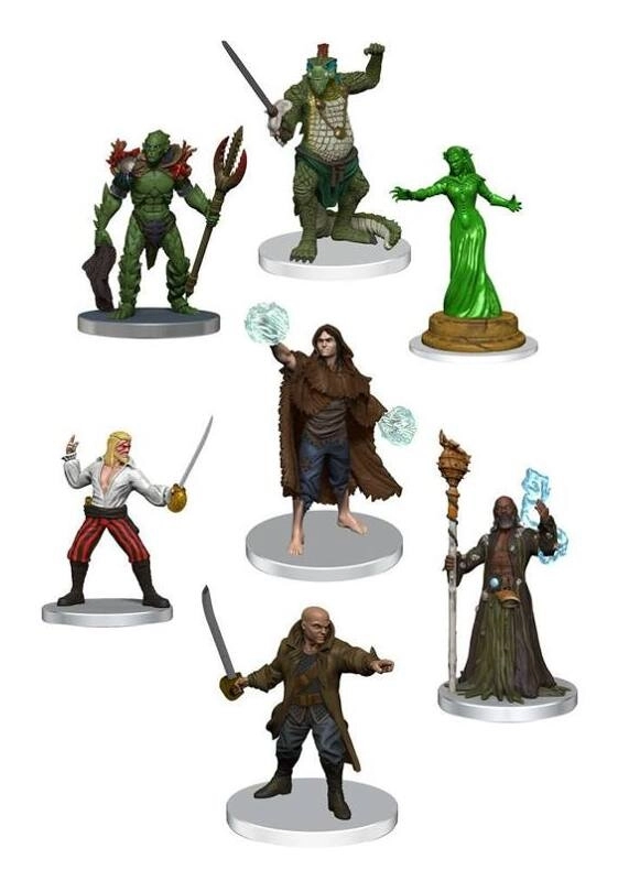 D&D Icons of the Realms: Saltmarsh Miniaturen vorbemalt Box 1 - EN