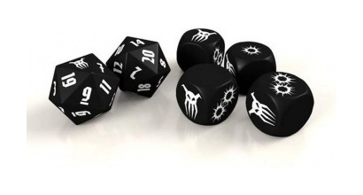 Achtung! Cthulhu 2d20: Black Sun Dice Set