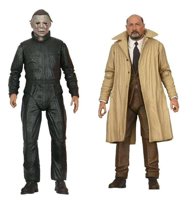 Halloween II Ultimate Actionfiguren Doppelpack Michael Myers & Dr Loomis 18 cm