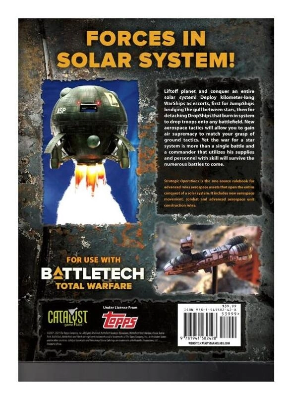 BattleTech Strategic Ops Advanced Aerospace Rules - EN