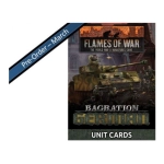 Flames Of War Bagration: German Unit Cards (70x Cards) - EN