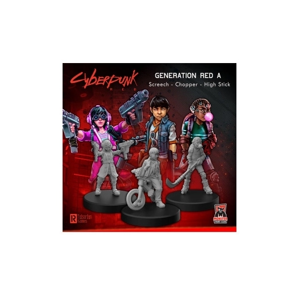 Cyberpunk Red RPG Generation Red A