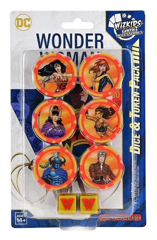 DC Comics HeroClix: Wonder Woman 80th Anniversary Dice and Token Pack - EN