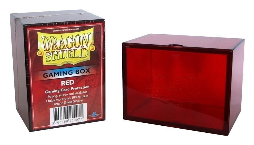 Dragon Shield: Gaming Box – Strong Box 100+: Red