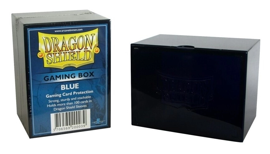 Dragon Shield: Gaming Box – Strong Box 100+: Blue