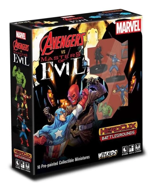 Marvel HeroClix Battlegrounds: Avengers vs Masters of Evil - EN