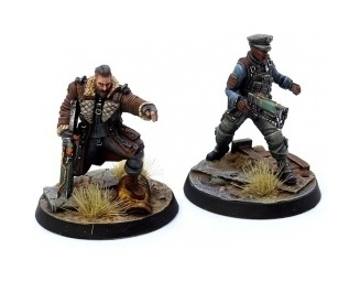 Fallout: Wasteland Warfare - Brotherhood of Steel: Elder Maxon & Capt Kells - EN