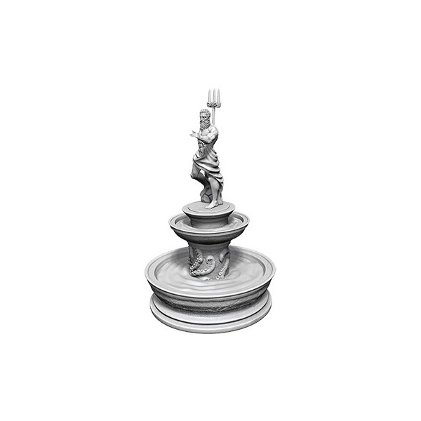 WizKids Deep Cuts Unpainted Miniatures - Fountain 