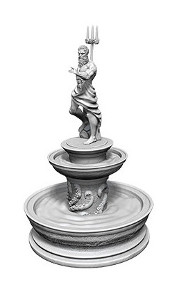 WizKids Deep Cuts Unpainted Miniatures - Fountain 