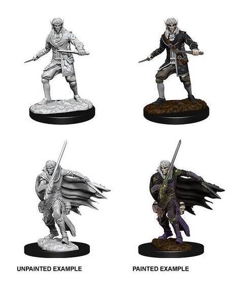 Pathfinder Battles Deep Cuts Miniaturen unbemalt Male Elf Rogue 