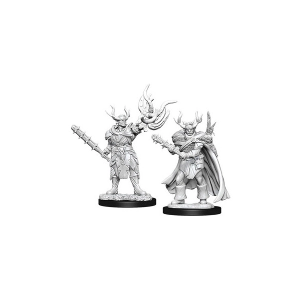 Pathfinder Battles Deep Cuts Miniaturen unbemalt Male Half-Orc Druid 