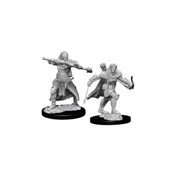 Pathfinder Battles Deep Cuts Unpainted Miniatures - Male Half-Elf Ranger