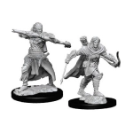 Pathfinder Battles Deep Cuts Unpainted Miniatures - Male Half-Elf Ranger