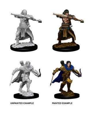 Pathfinder Battles Deep Cuts Unpainted Miniatures - Male Half-Elf Ranger