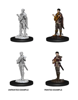 D&D Nolzur's Marvelous Miniatures - Female Half Elf Bard 