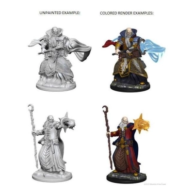 D&D Nolzur's Marvelous Unpainted Miniatures - Human Male Wizard 