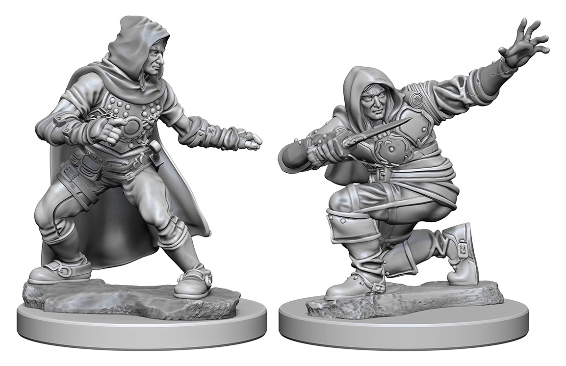 Pathfinder Deep Cuts Unpainted Miniatures - Human Male Rogue 