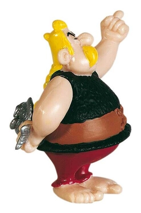 Asterix Figur Verleihnix der Fischhändler 6 cm