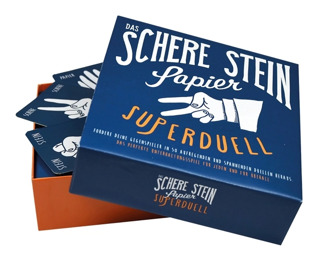 Das Schere-, Stein-, Papier-Superduell