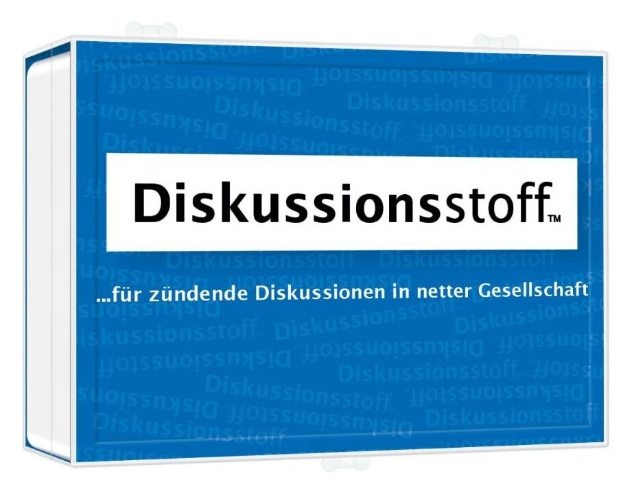 Gesprächsstoff – Diskussionsstoff