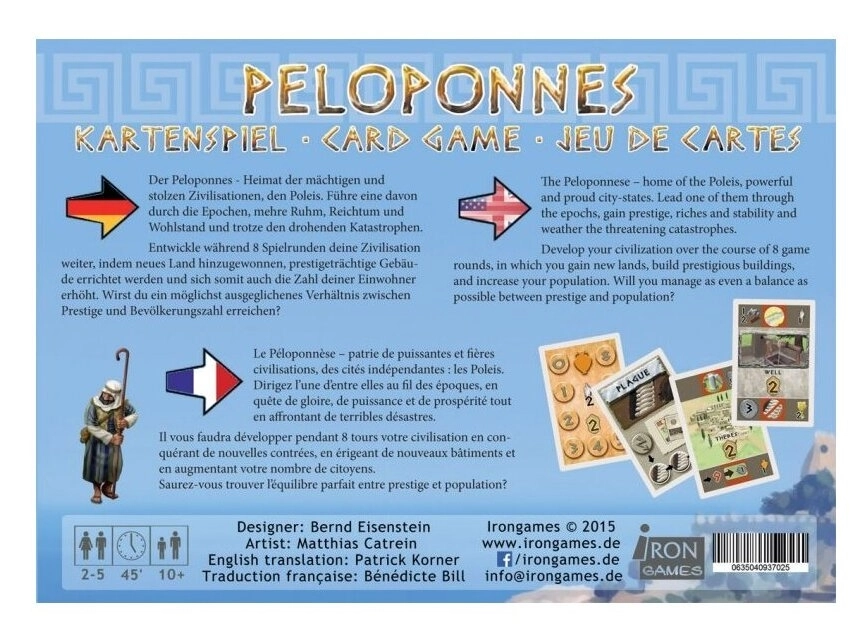 Peloponnes - Card Game